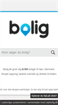 Mobile Screenshot of bolig.dk